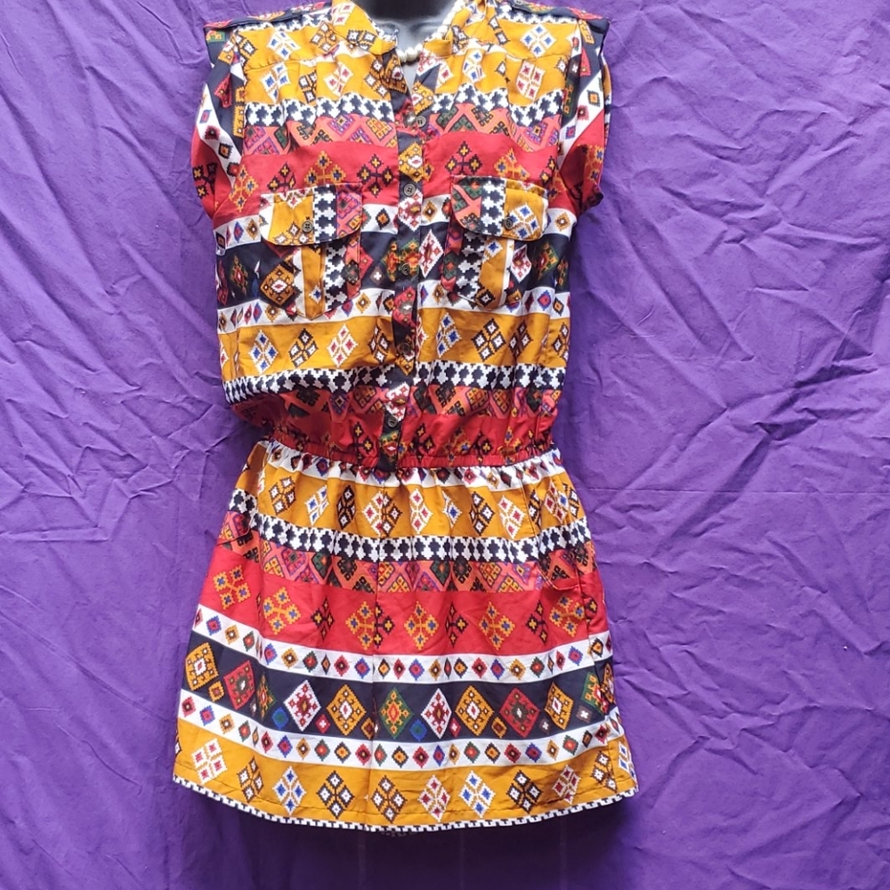 Aztec Designed Romper